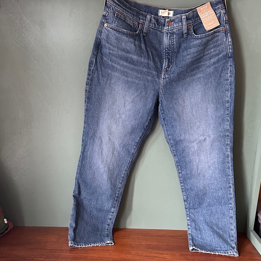 Madewell Vintage Blue Jeans
